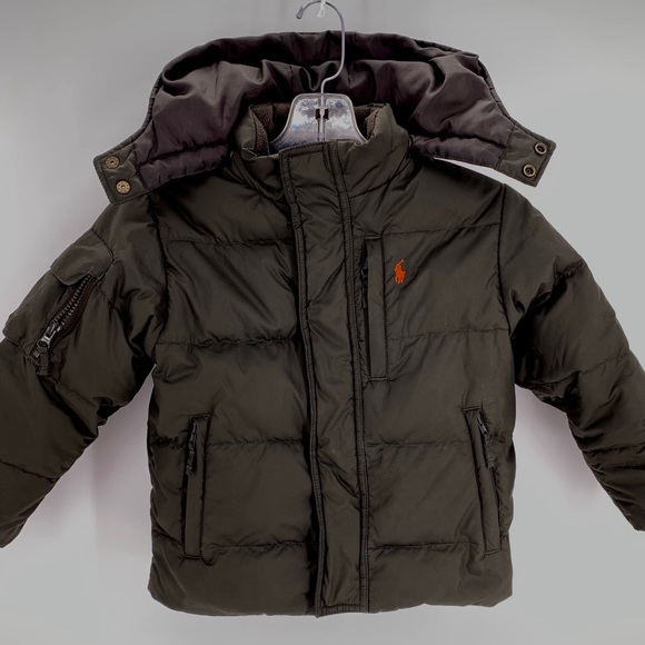 polo bear bubble jacket